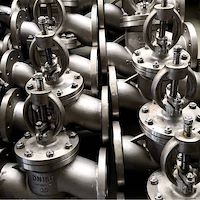 شیر فلکه سوزنی استیل DN150